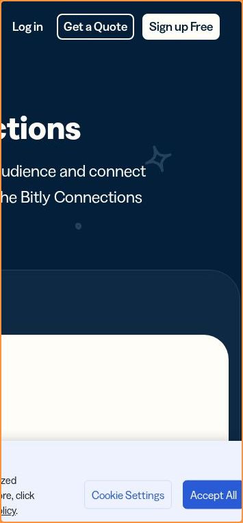 Call-to-action area of bit.ly