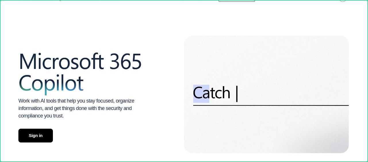 Hero section of cloud.microsoft