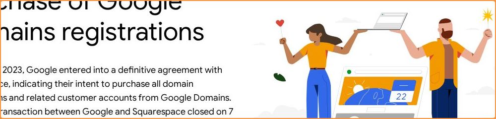 Call-to-action area of googledomains.com