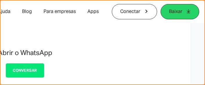 Call-to-action area of wa.me