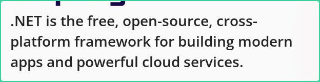 Hero section of windows.net