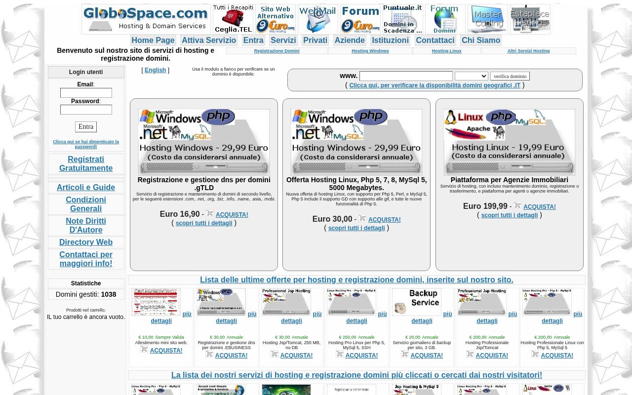 Screenshot of 9euro.com