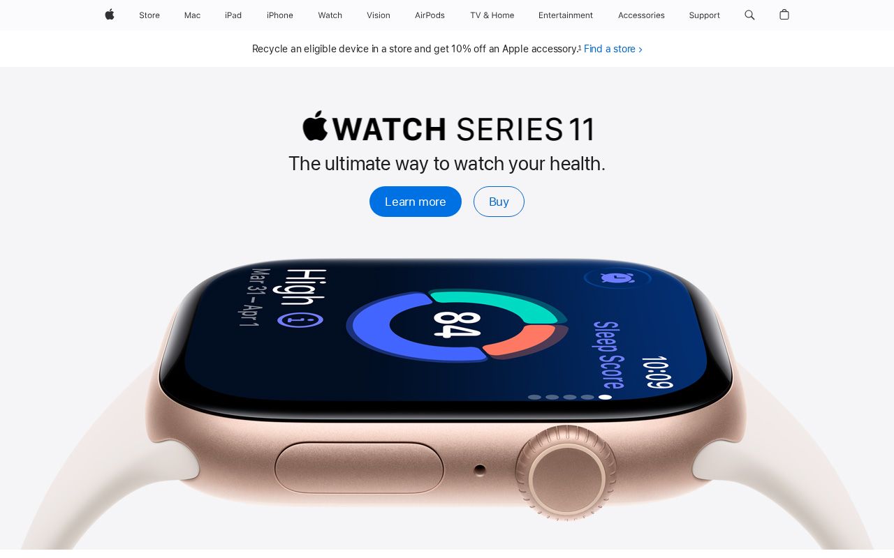 Screenshot of apple.com