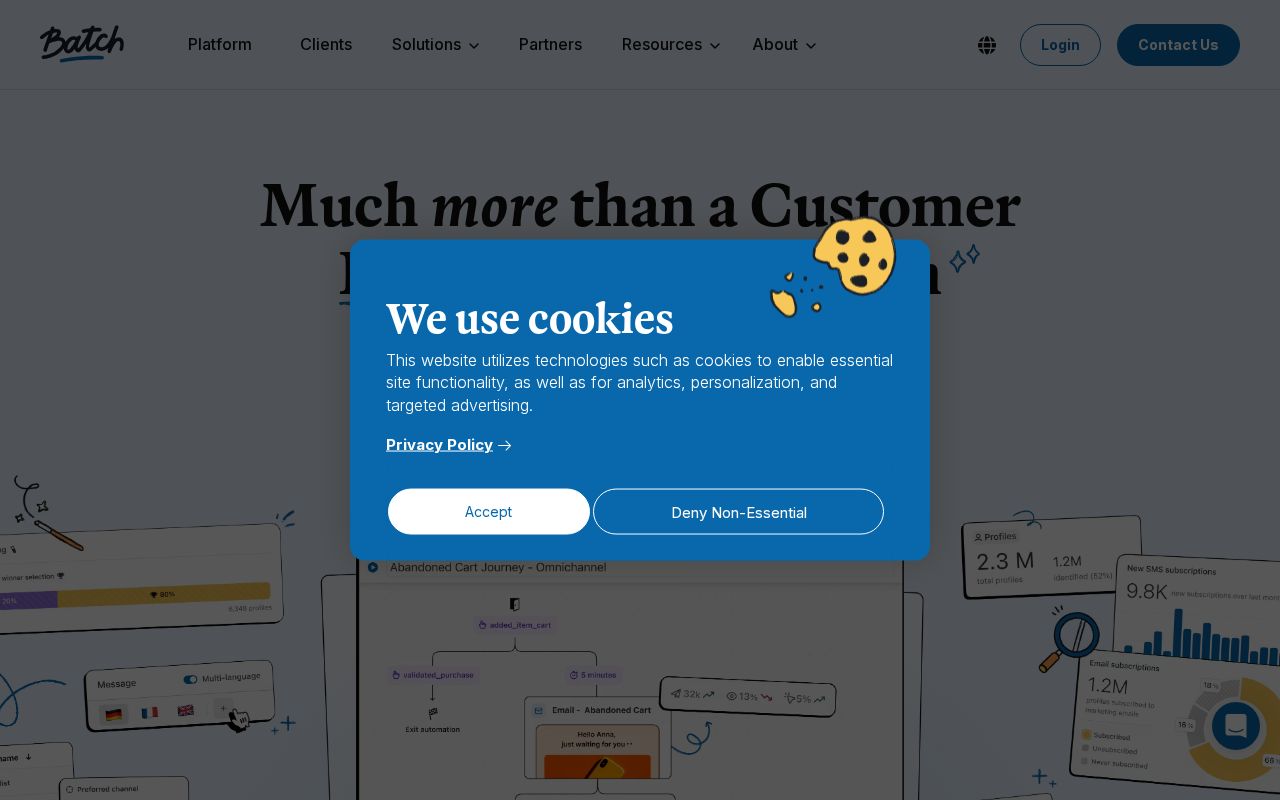 Screenshot of batch.com