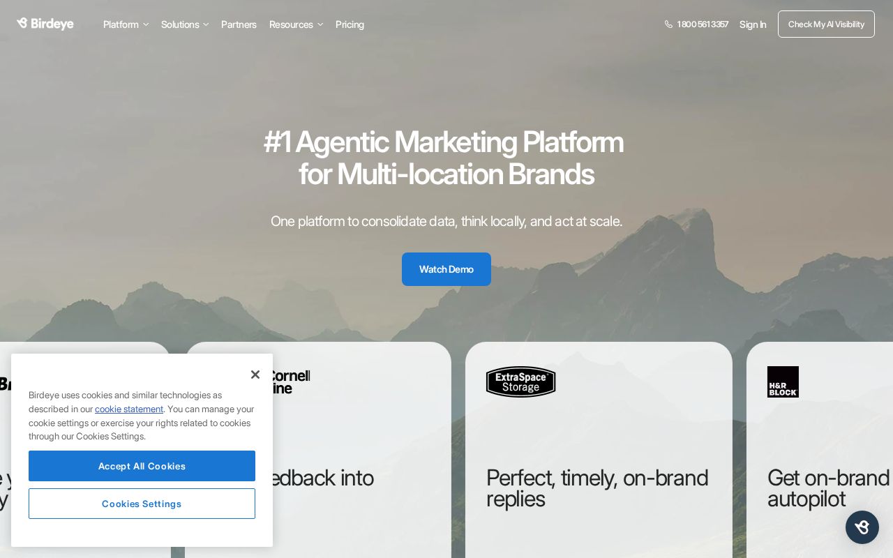 Screenshot of birdeye.com