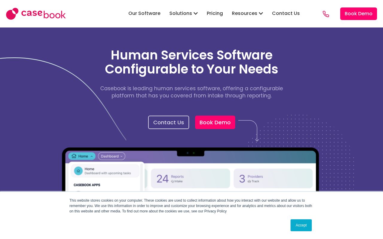 The casebook.net homepage, first screen
