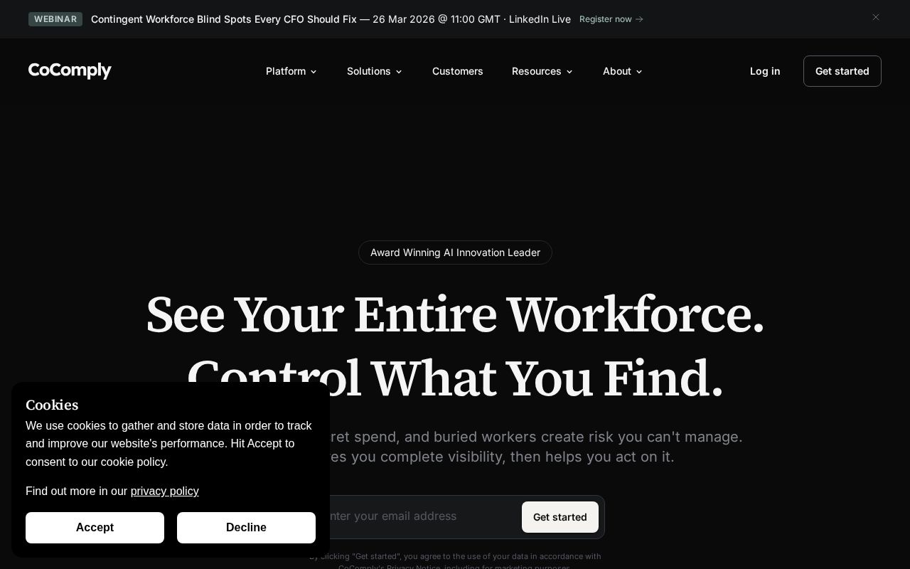 Screenshot of cocomply.co.uk