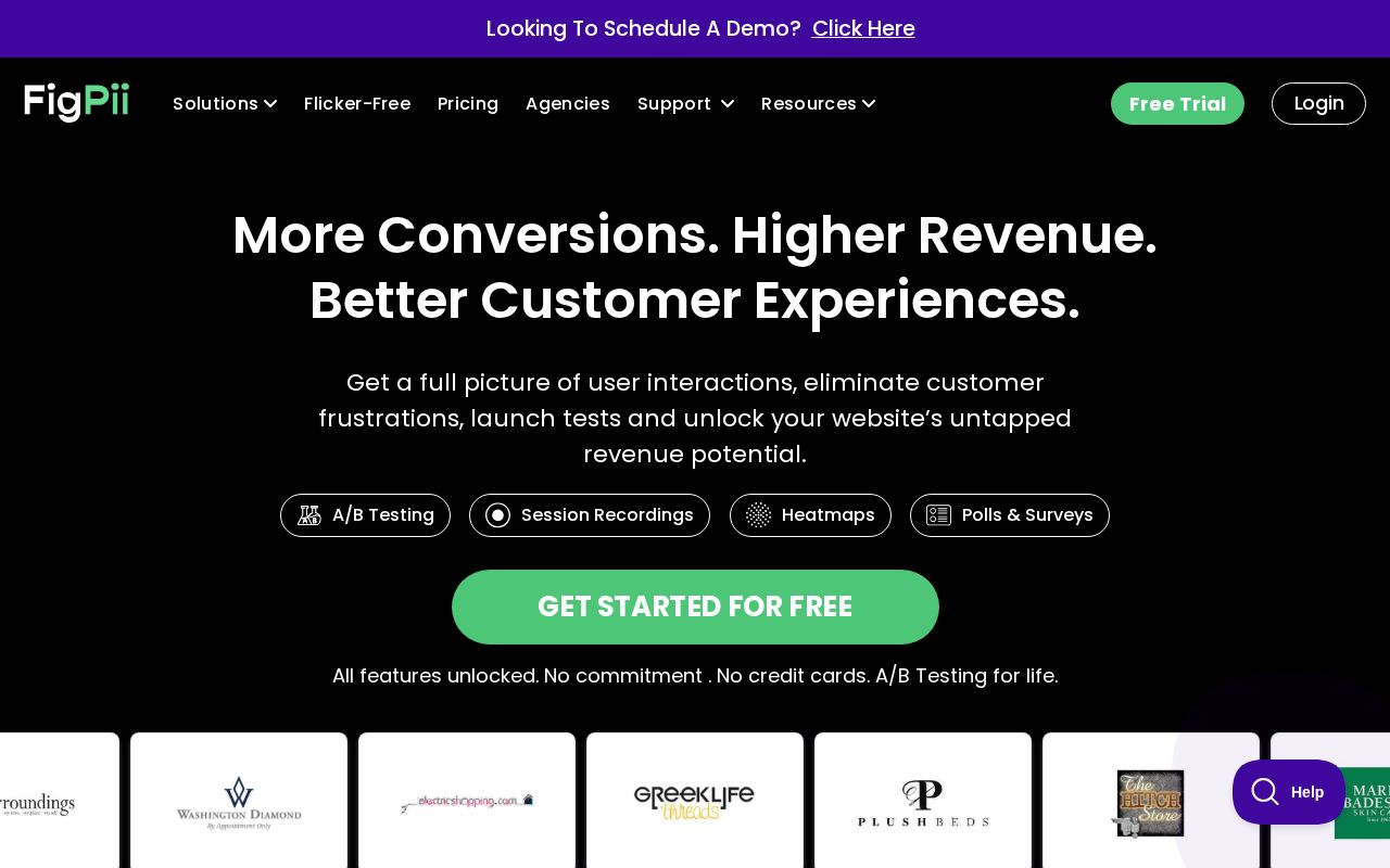 Screenshot of figpii.com