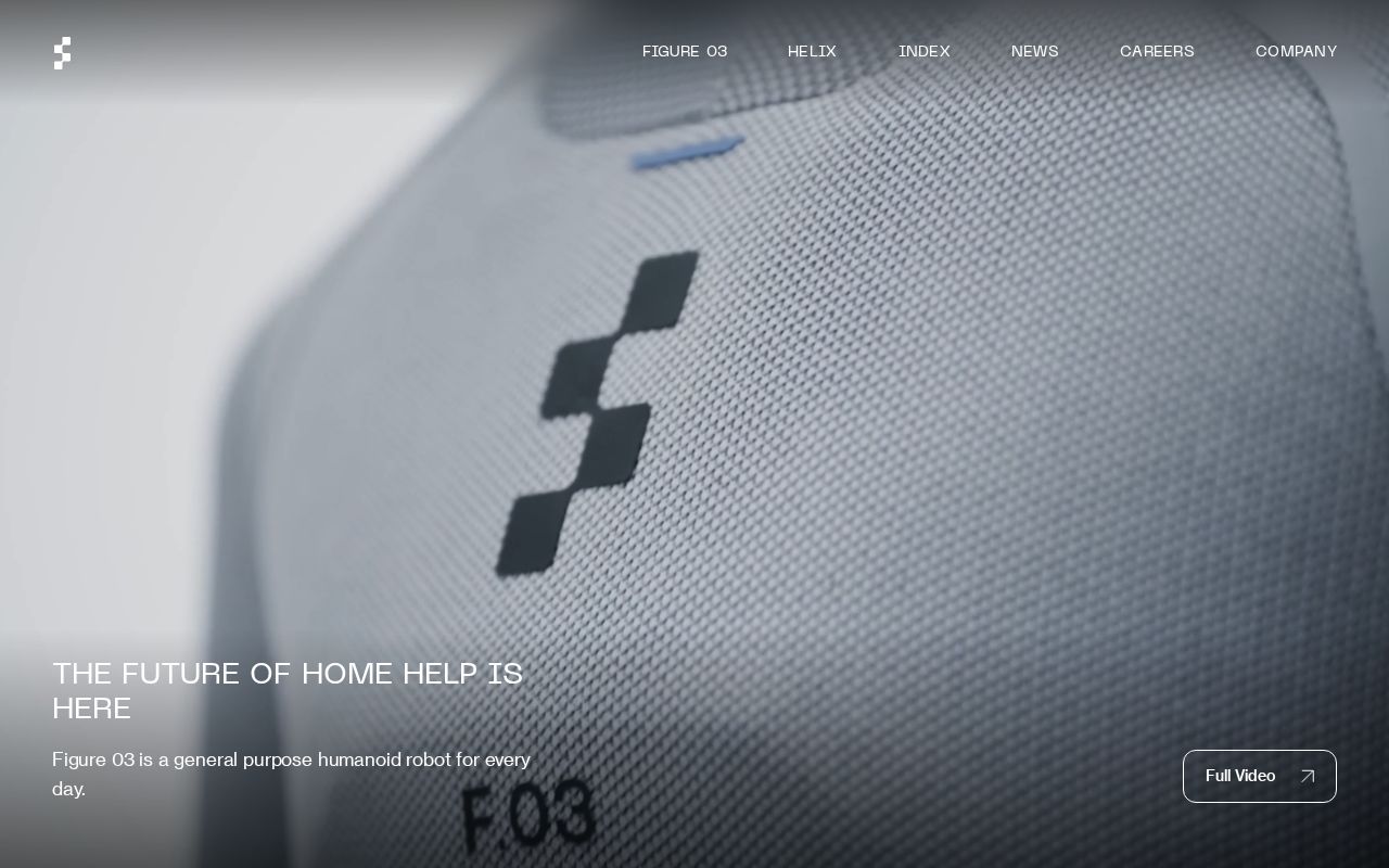 The figure.ai homepage, first screen