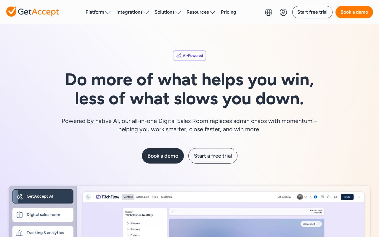 Screenshot of getaccept.com