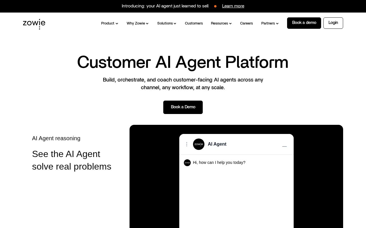 Screenshot of getzowie.com