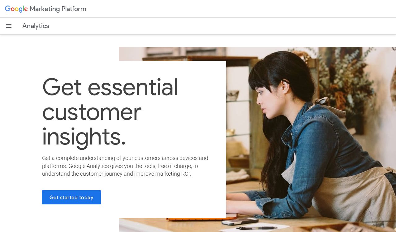 Screenshot of google-analytics.com