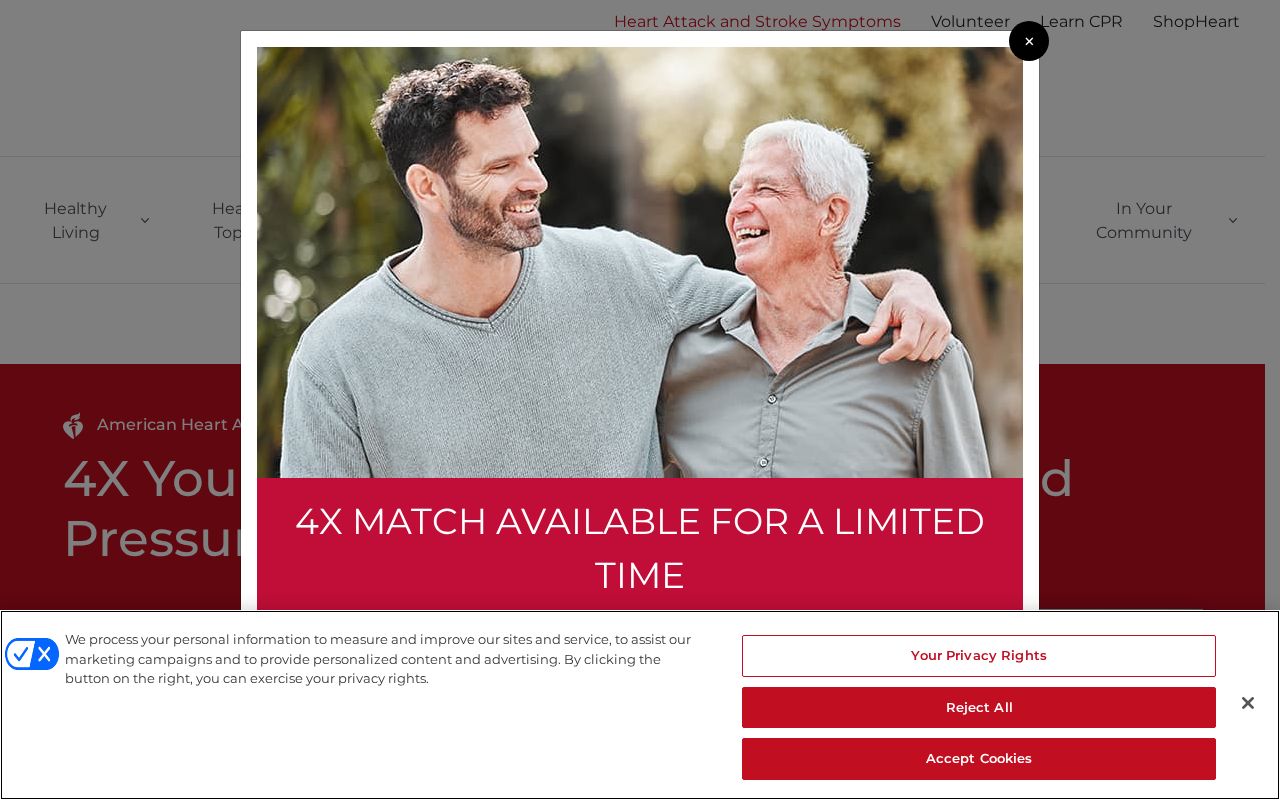Screenshot of heart.org