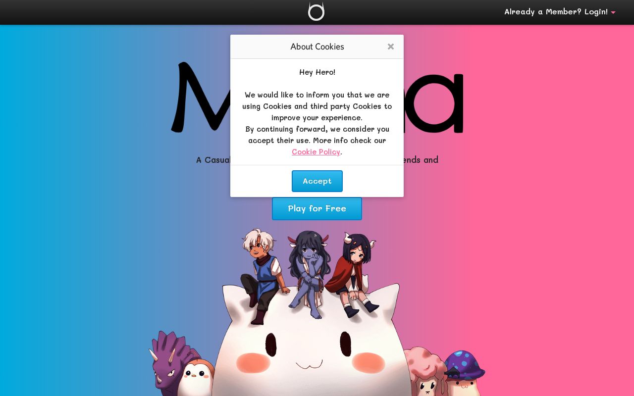 Screenshot of moshaonline.com