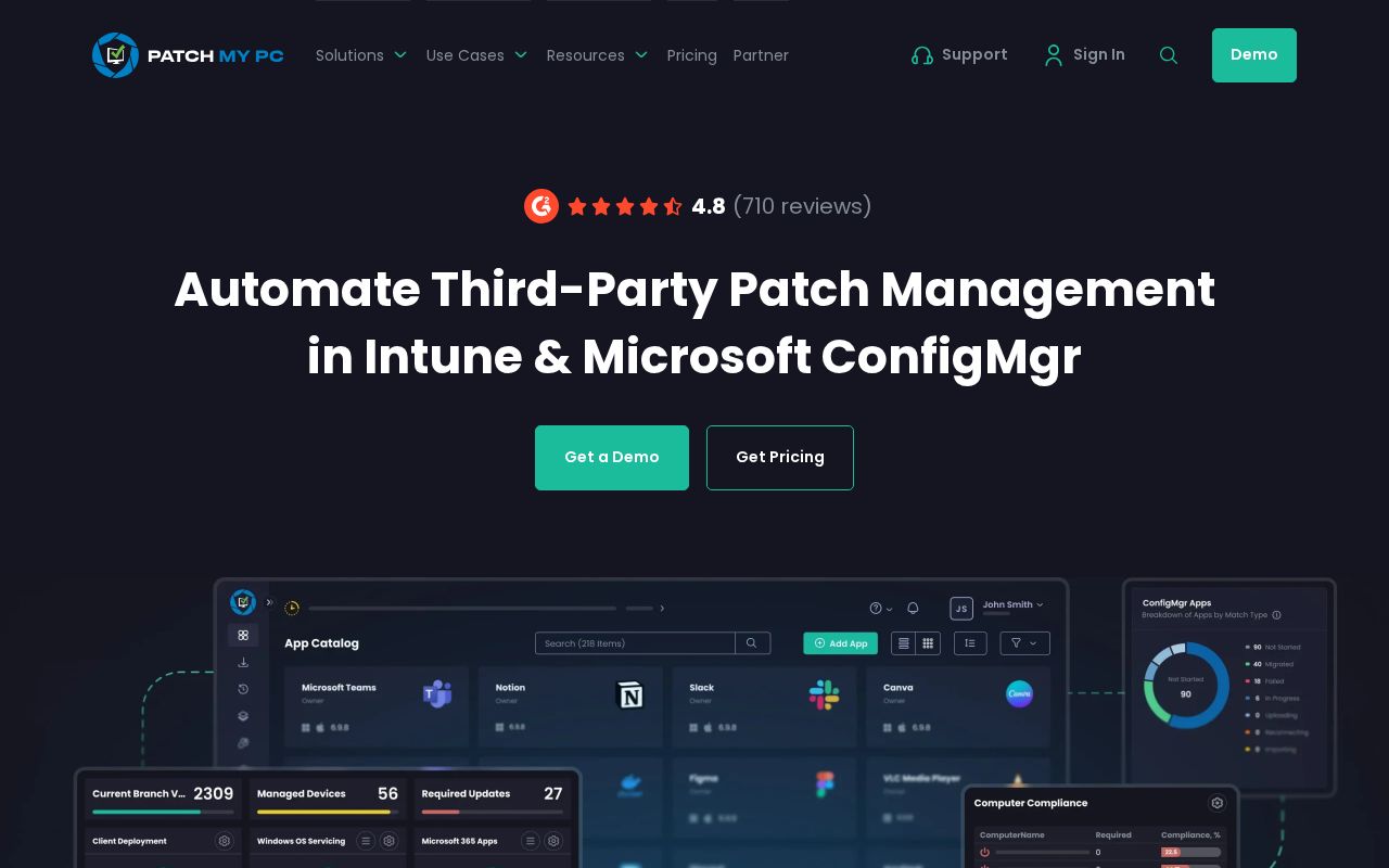 Screenshot of patchmypc.com