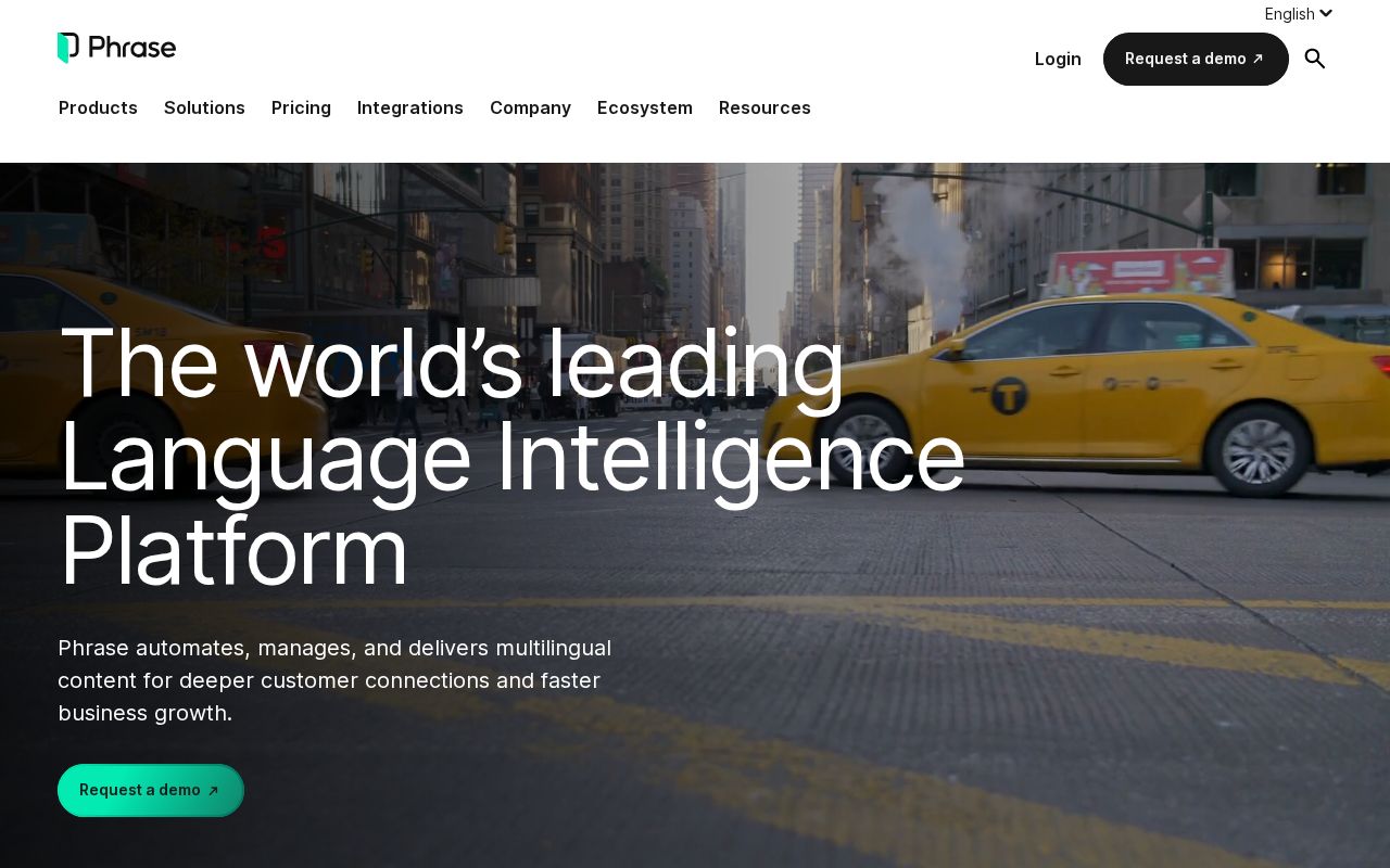 Screenshot of phrase.com