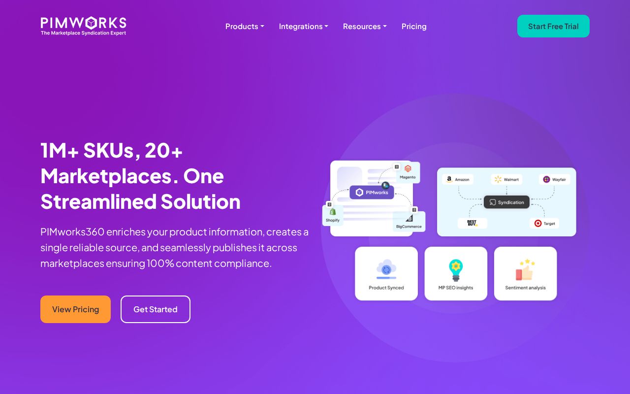 Screenshot of pimworks.io