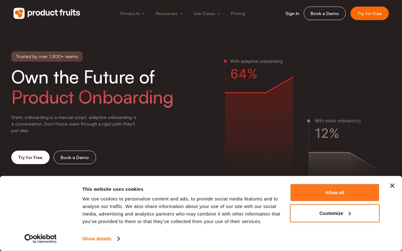 Screenshot of productfruits.com