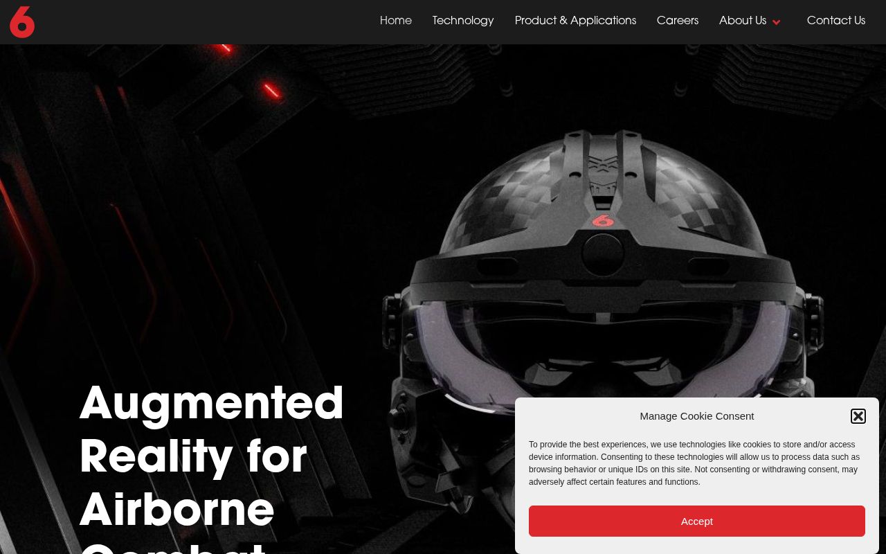 The red6ar.com homepage, first screen