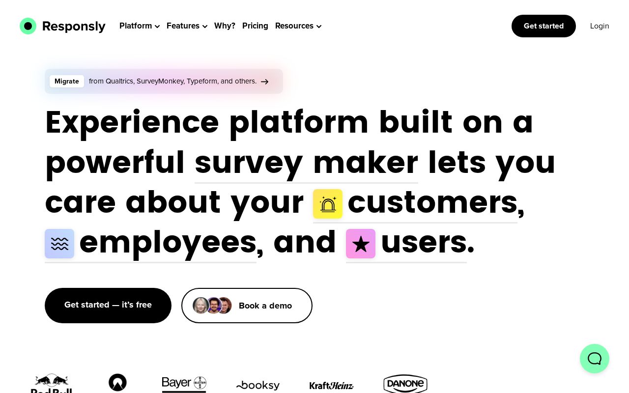 Screenshot of responsly.com