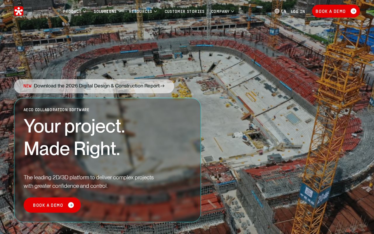 Screenshot of revizto.com