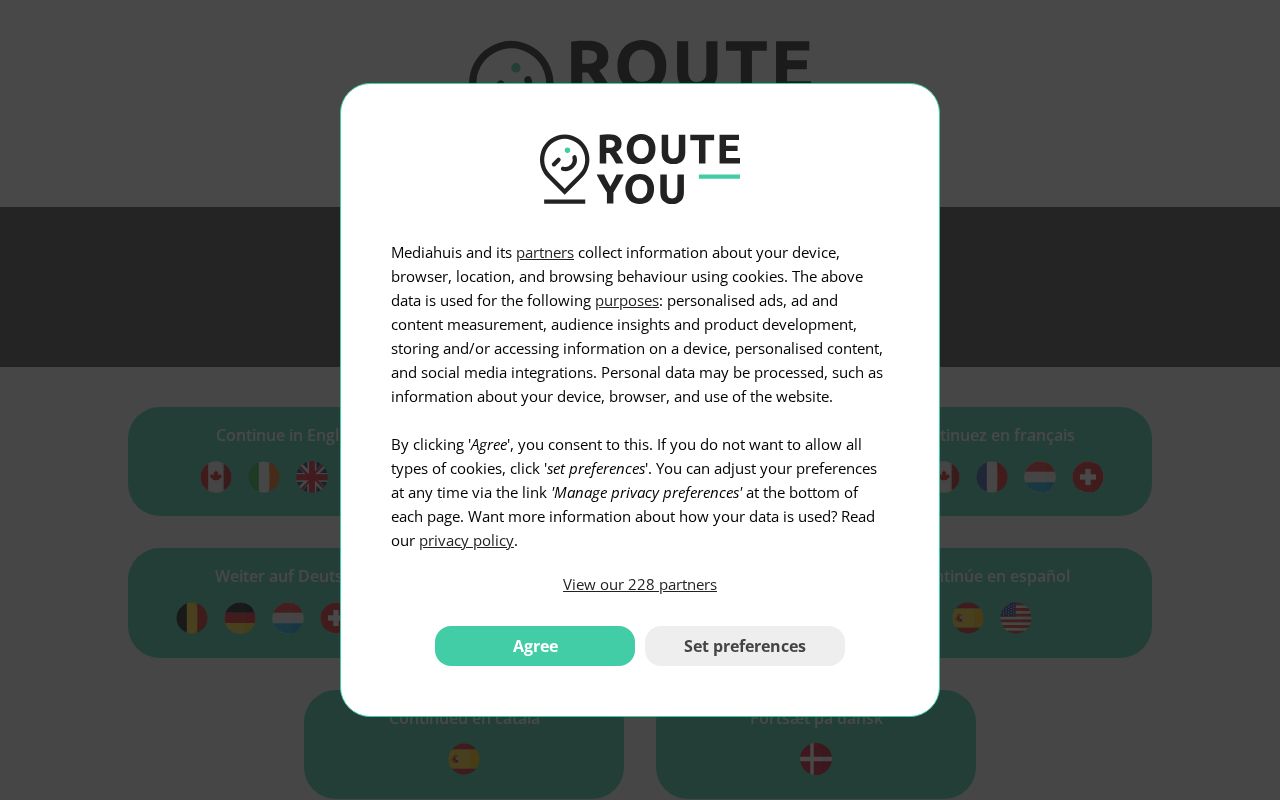 Screenshot of routeyou.com