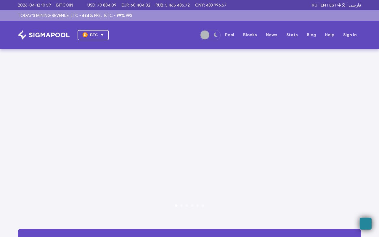 Screenshot of sigmapool.com