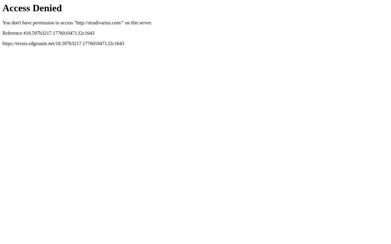Screenshot of stradivarius.com