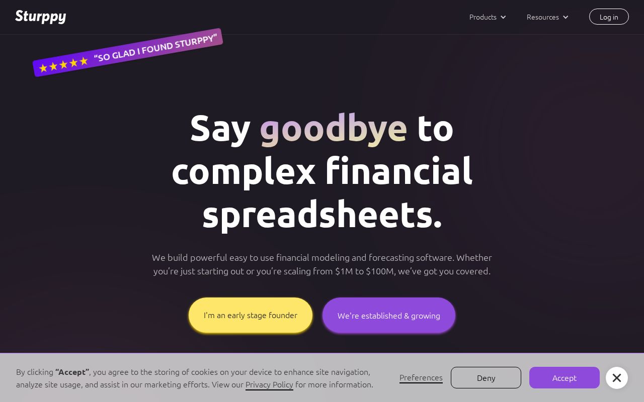 Screenshot of sturppy.com