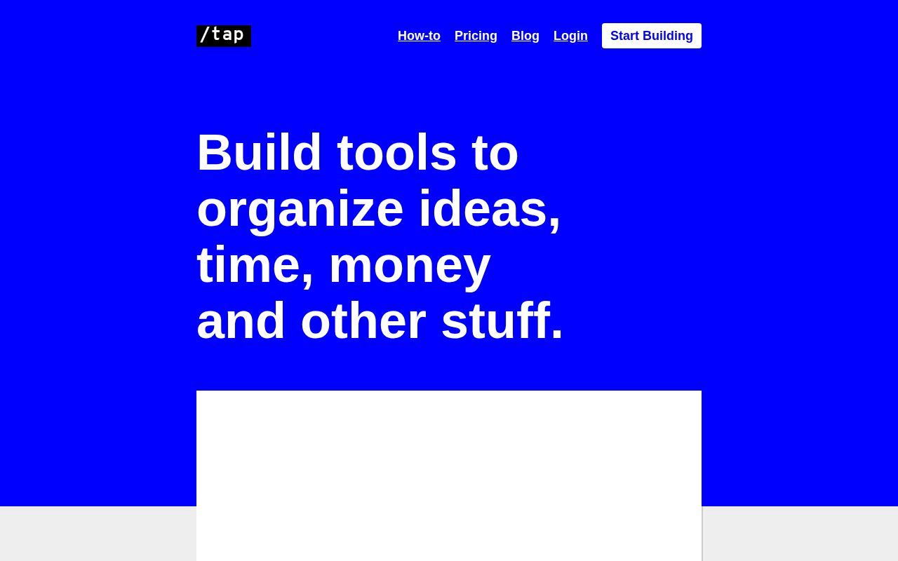 Screenshot of tatatap.com