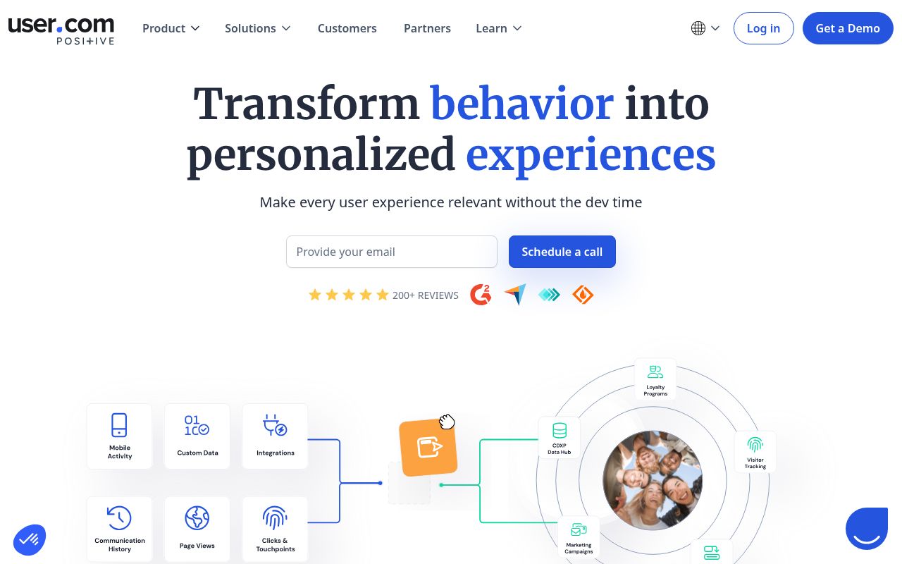 Screenshot of user.com