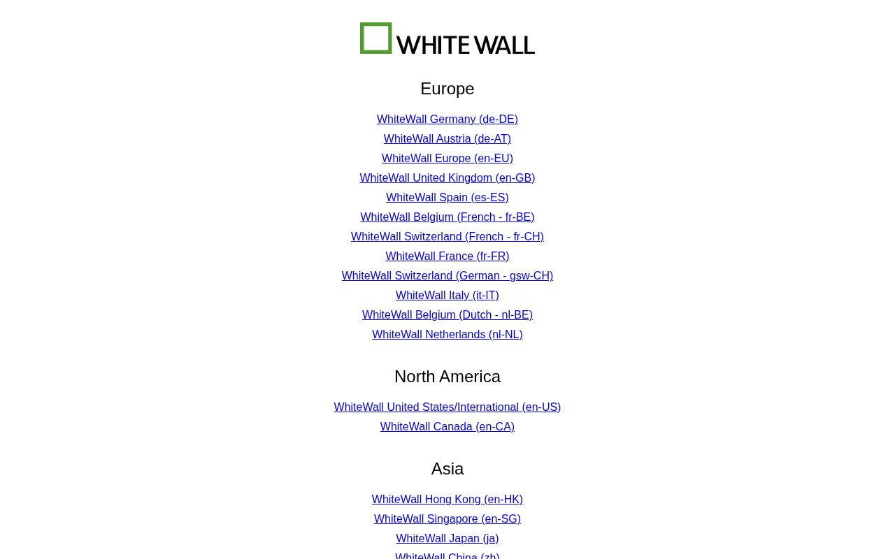 Screenshot of whitewall.com