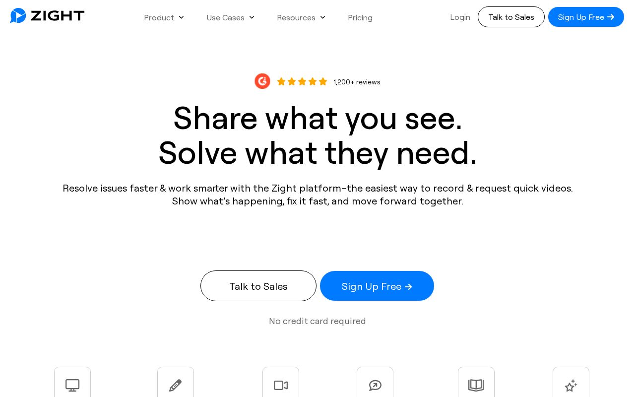 Screenshot of zight.com